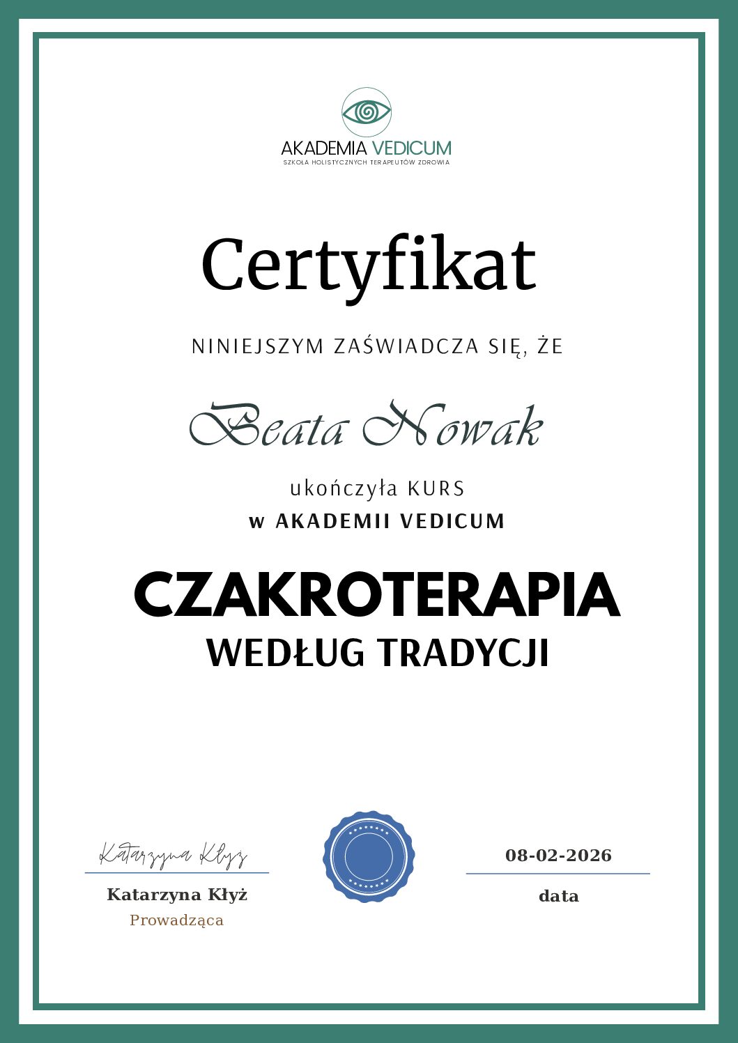 czakroterapia